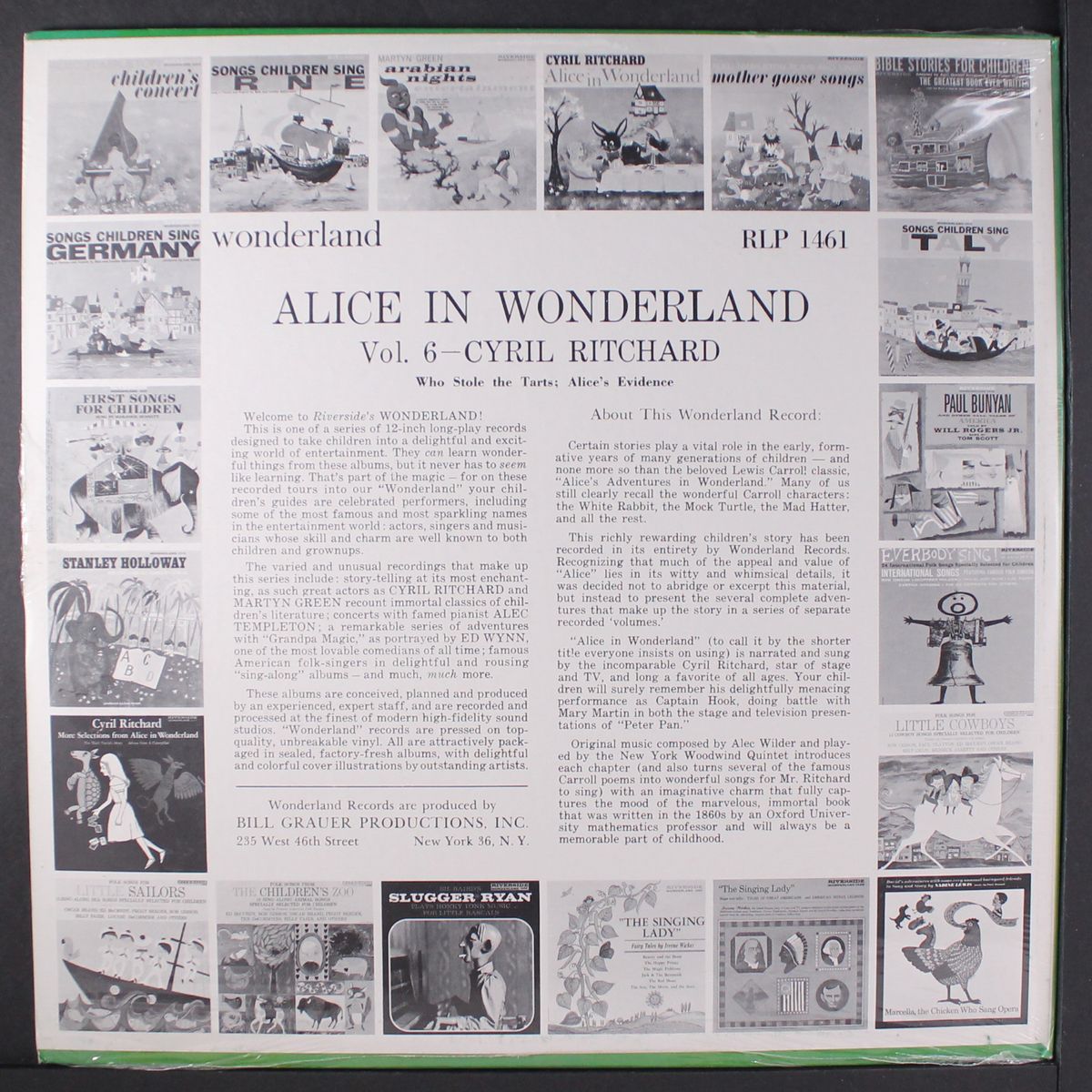 alice in wonderland vol. 6 by CYRIL RITCHARD