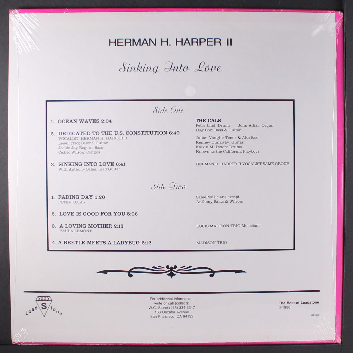 sinking into love by HERMAN H. HARPER II