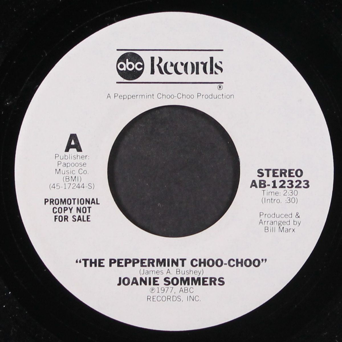 the peppermint choo-choo / the peppermint engineer by JOANIE SOMMERS