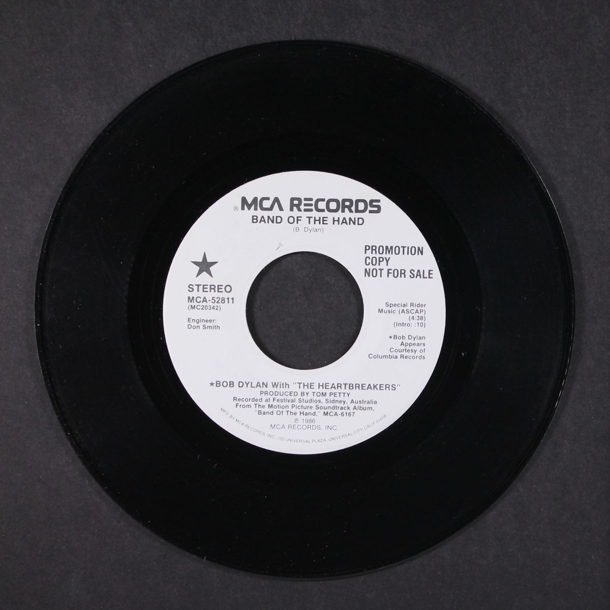band of the hand by BOB DYLAN