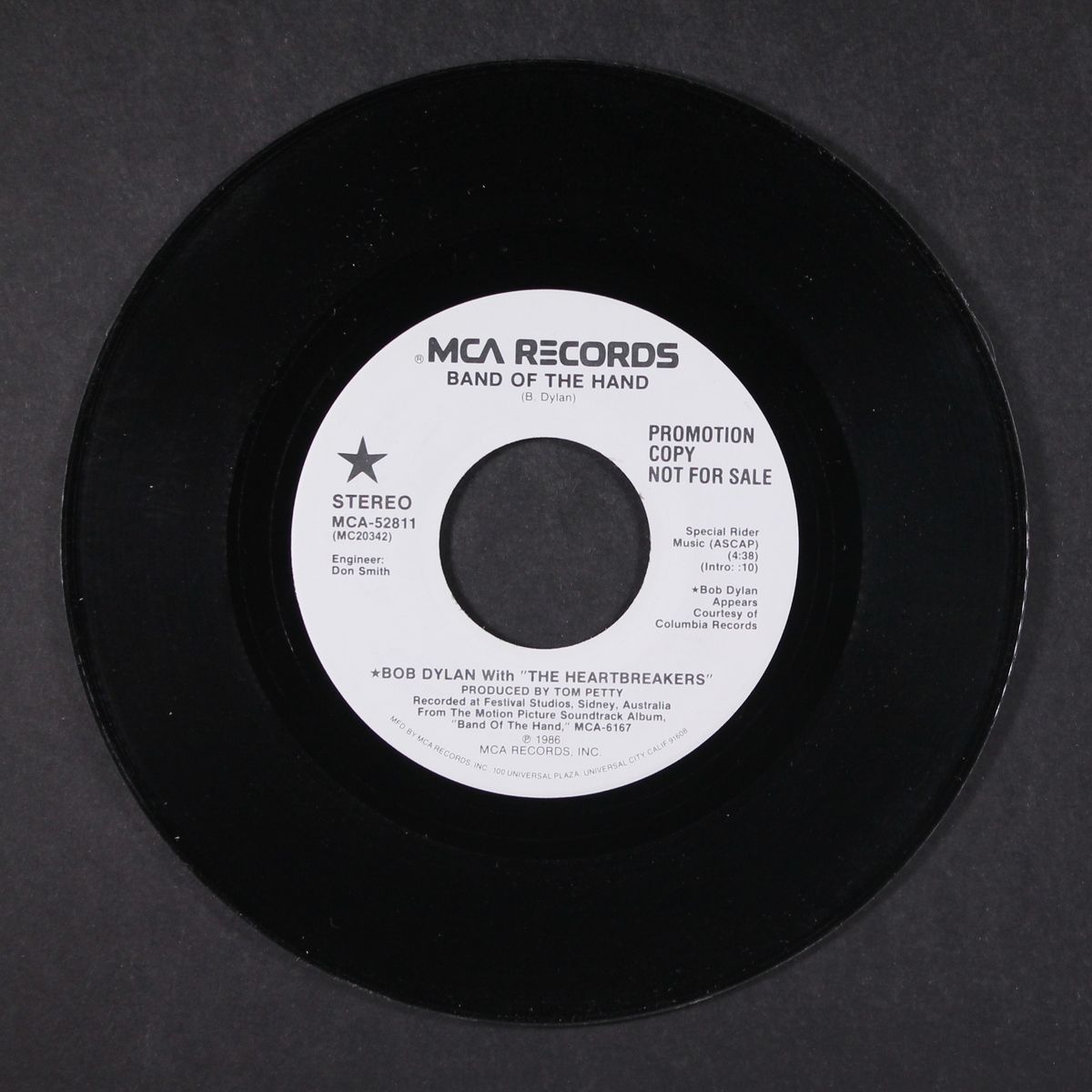 band of the hand by BOB DYLAN