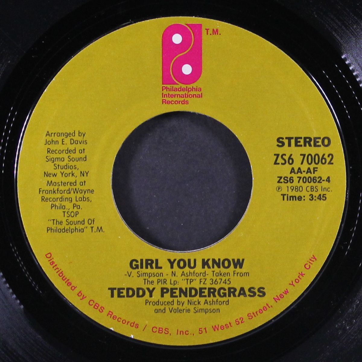 is it still good to ya / girl you know by TEDDY PENDERGRASS