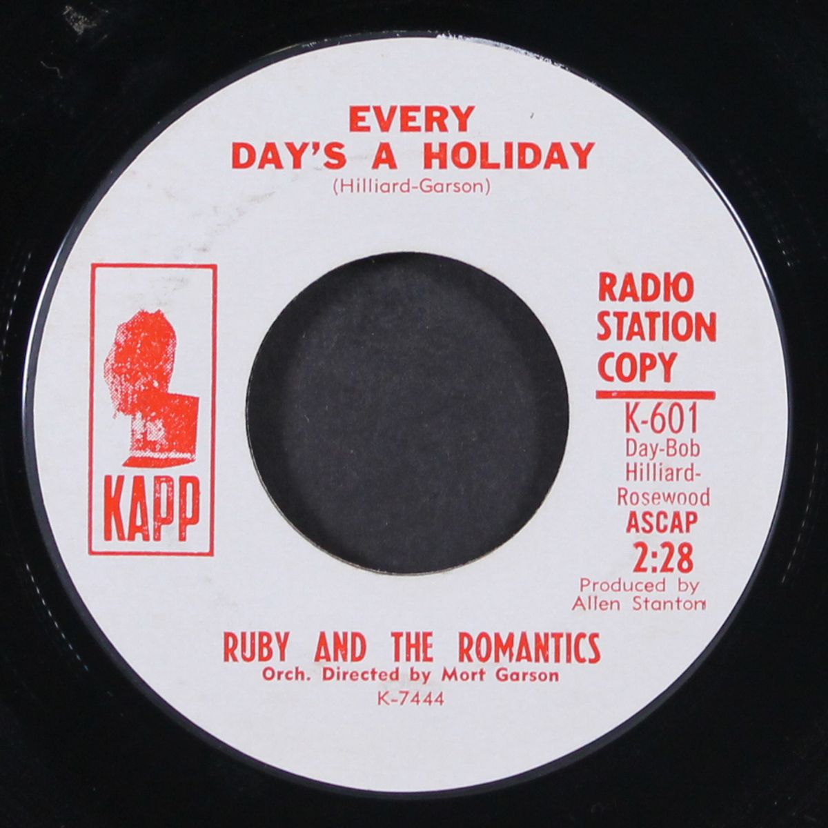 baby come home / every day's a holiday by RUBY & ROMANTICS