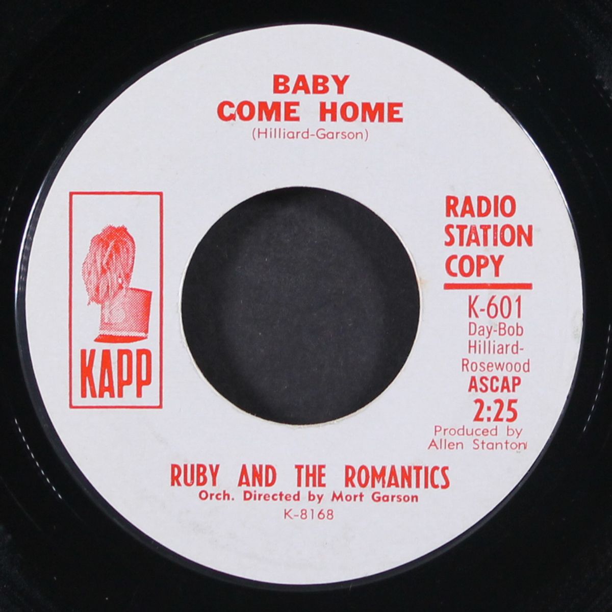 baby come home / every day's a holiday by RUBY & ROMANTICS