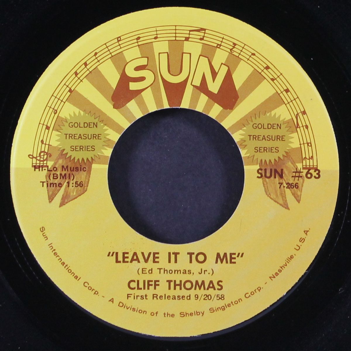 leave it to me / sorry i lied by CLIFF THOMAS