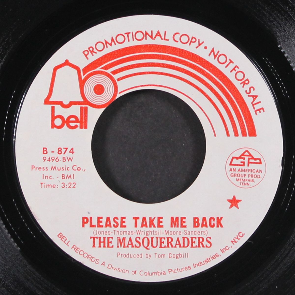 please take me back / same by MASQUERADERS