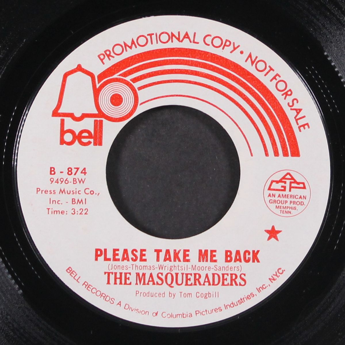 please take me back / same by MASQUERADERS
