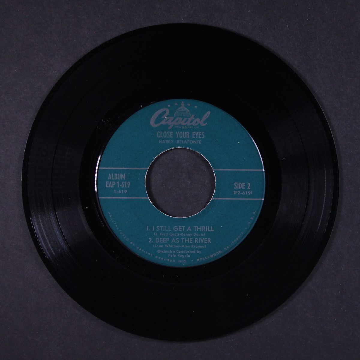 close your eyes by HARRY BELAFONTE