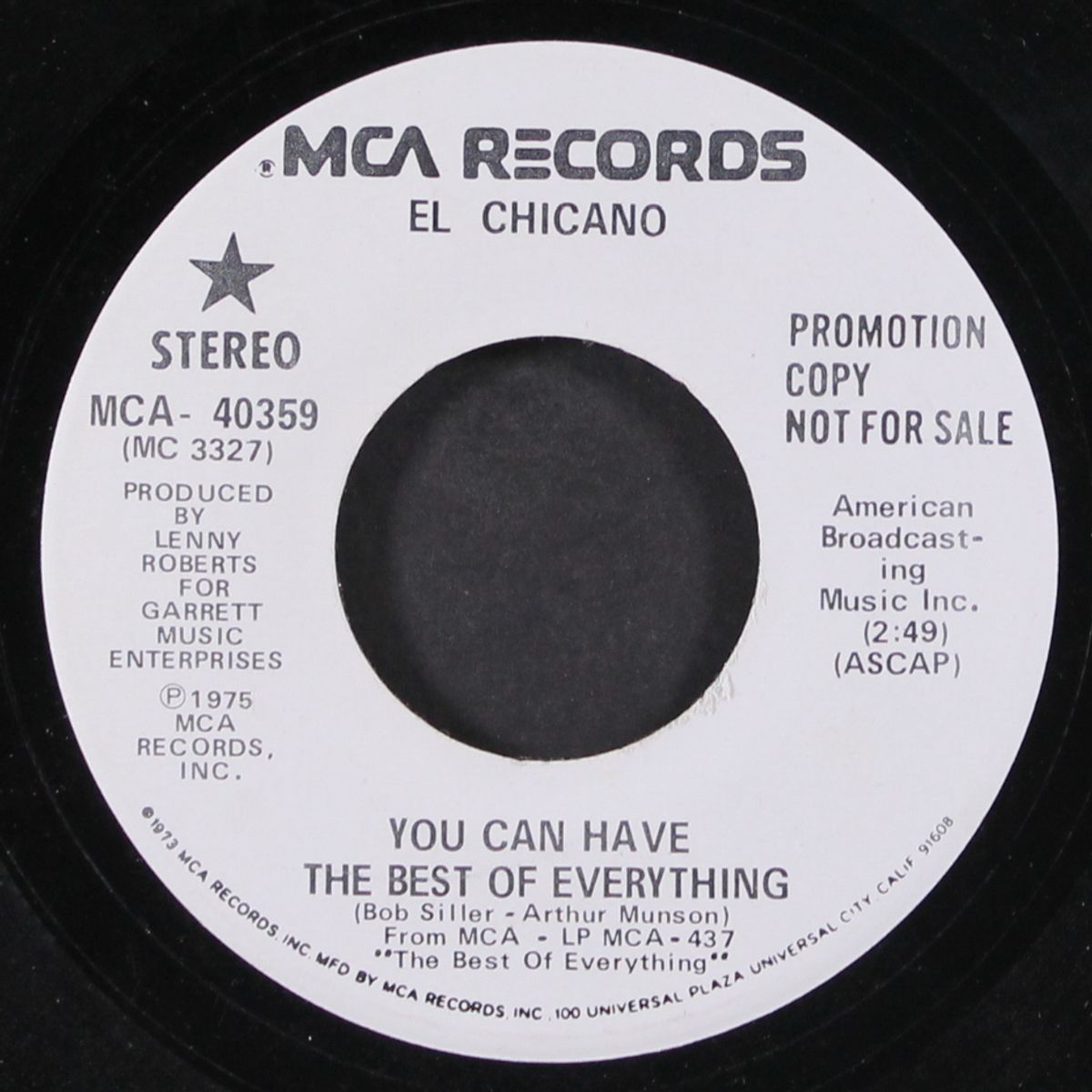 you can have the best of everything / mono by EL CHICANO
