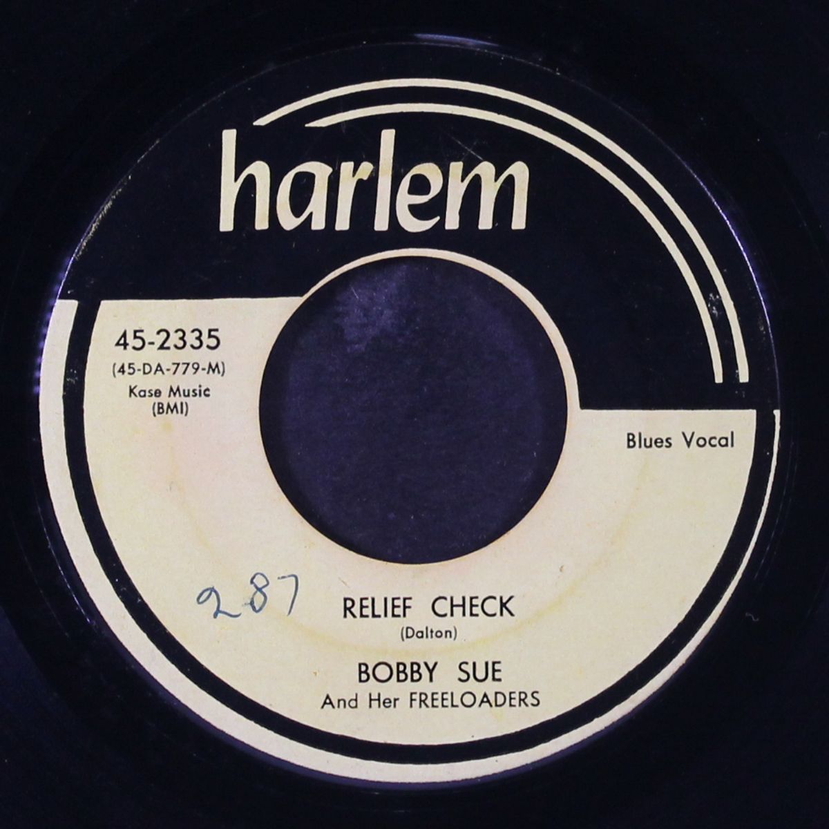 relief check / it takes a lot of love by BOBBY SUE & FREELOADERS