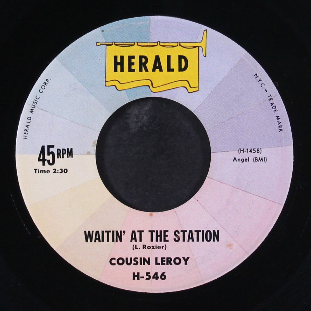 crossroads / waitin' at the station by COUSIN LEROY