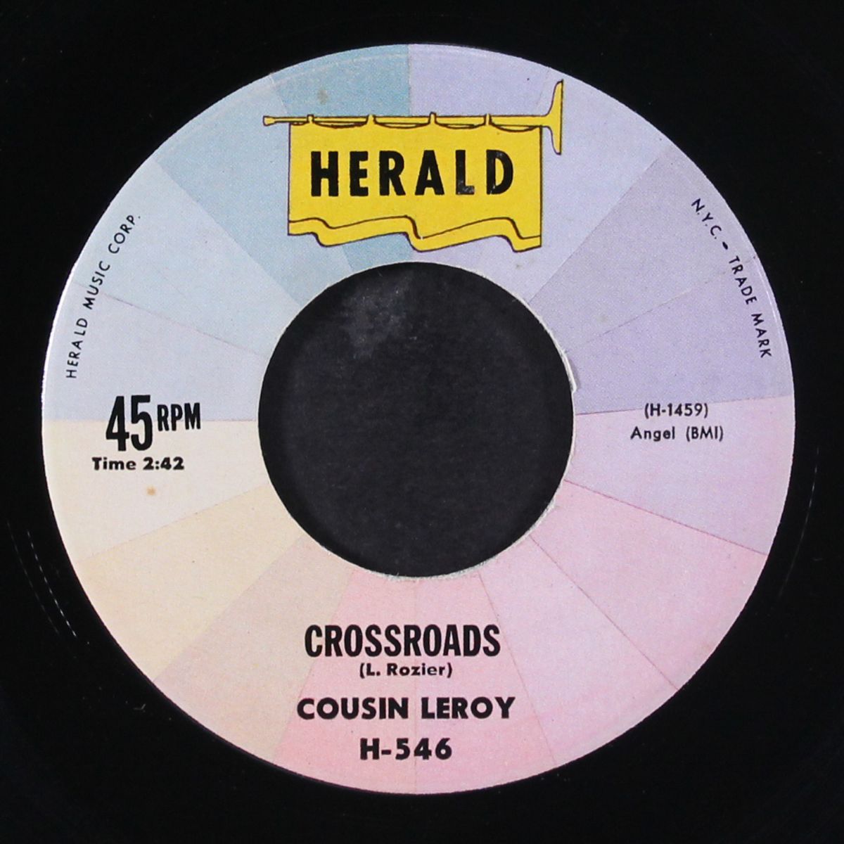 crossroads / waitin' at the station by COUSIN LEROY