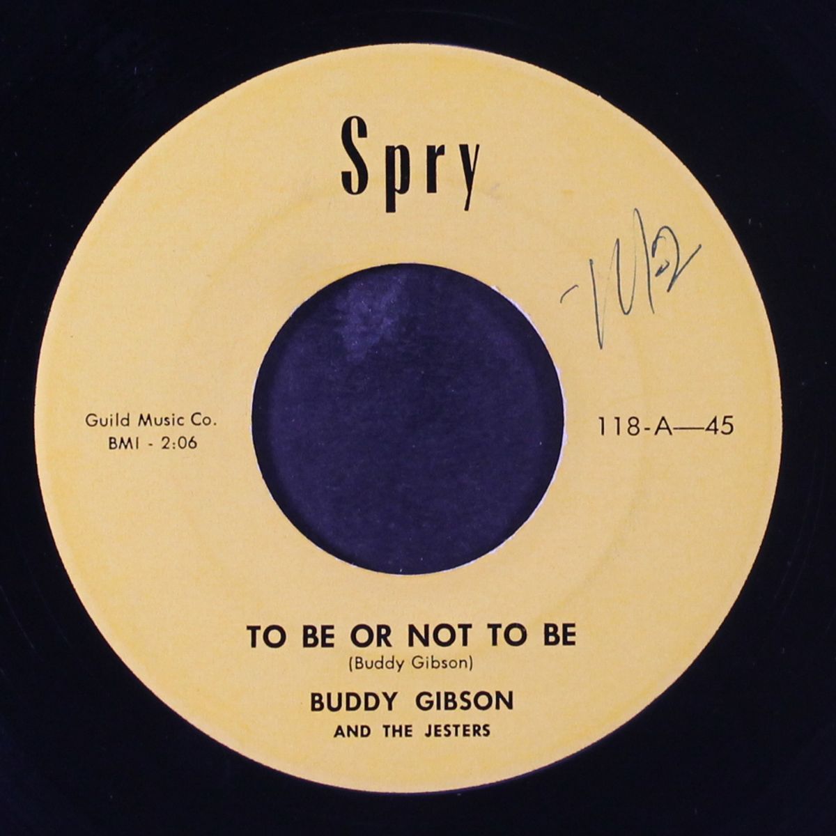 to be or not to be / the beat by BUDDY GIBSON & JESTERS