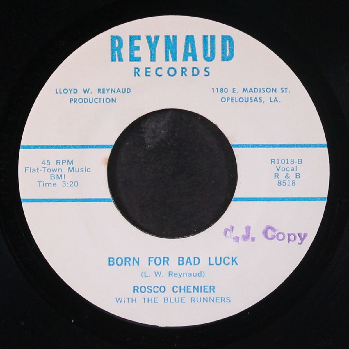 i broke the yo yo / born for bad luck by ROSCO CHENIER