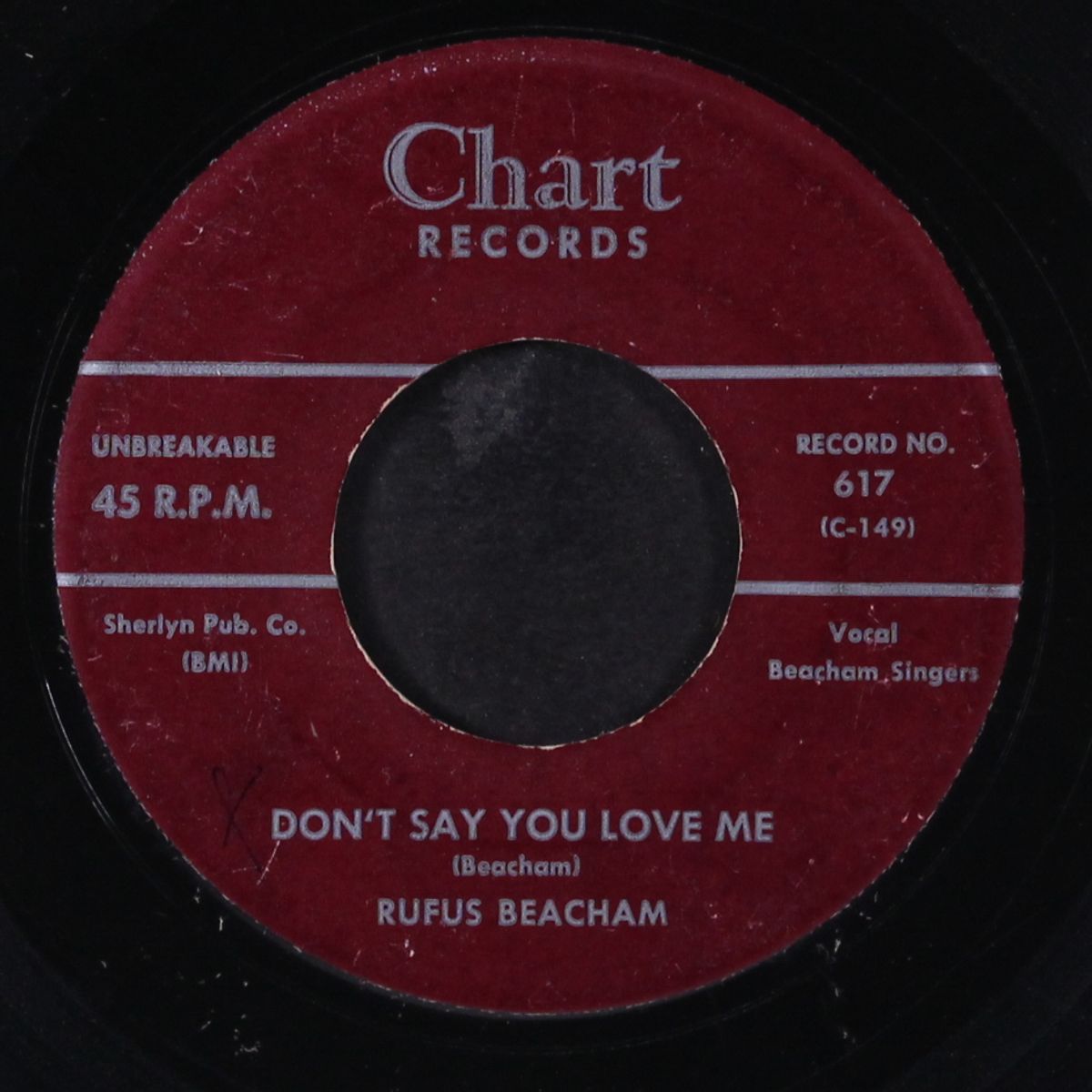 good woman / don't say you love me by RUFUS BEACHAM