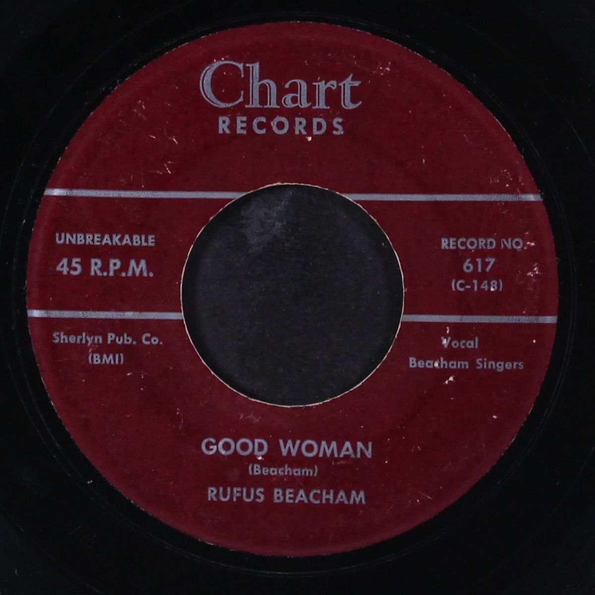 good woman / don't say you love me by RUFUS BEACHAM