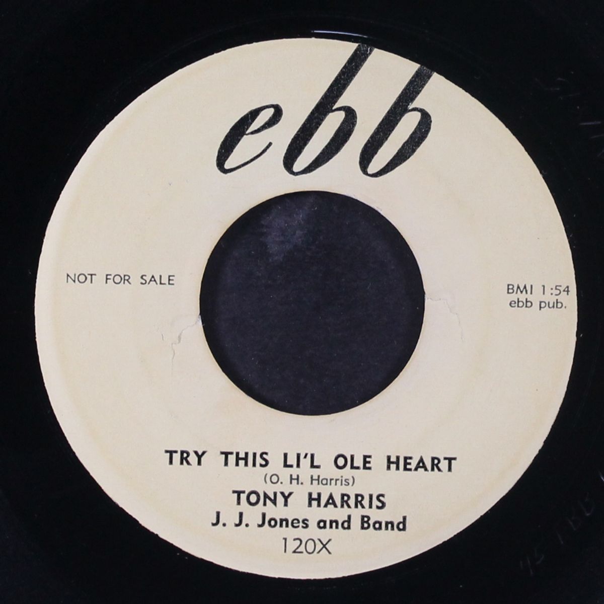 try this li'l ole heart / when i get you back by TONY HARRIS