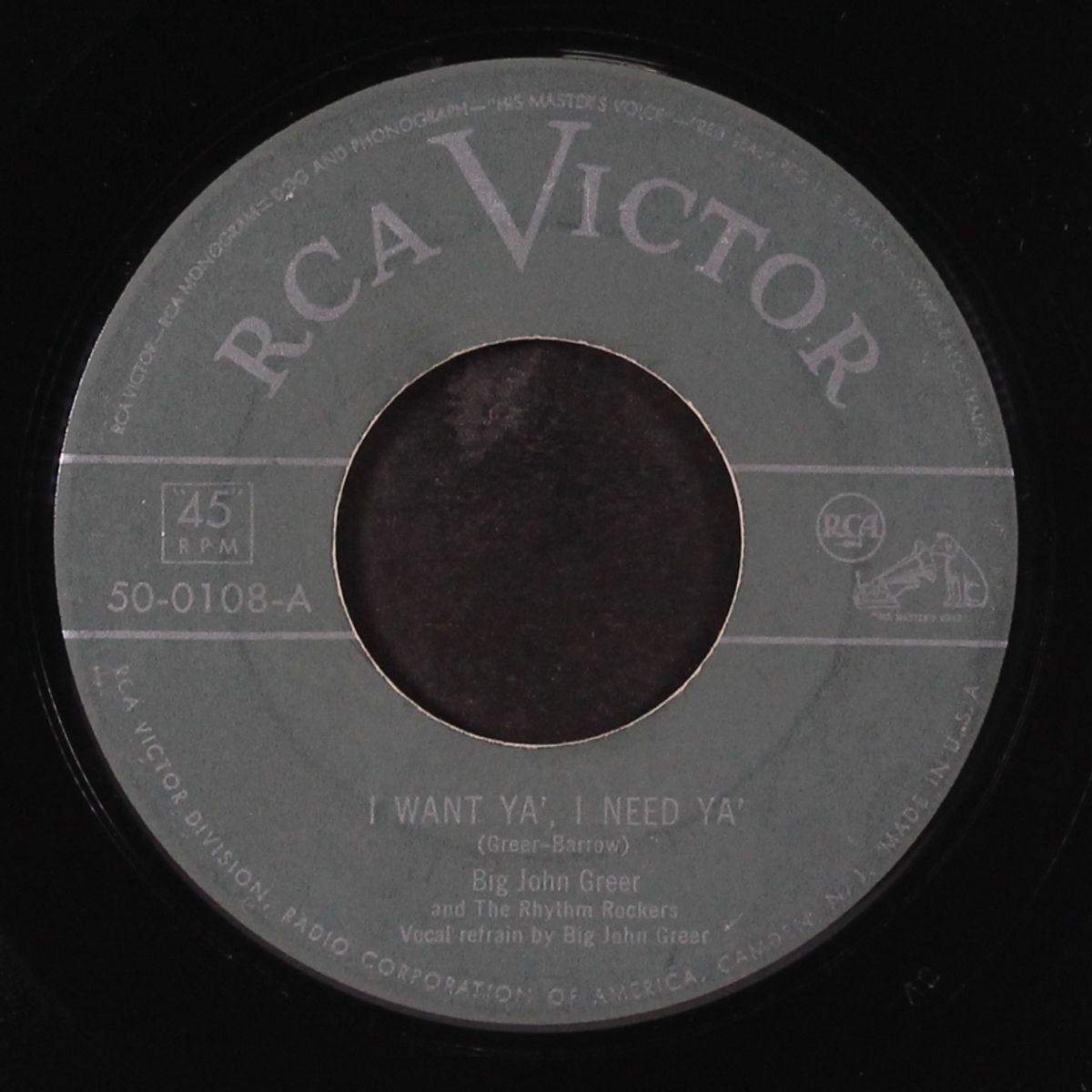 i want ya, i need ya / once there lived a fool by BIG JOHN GREER