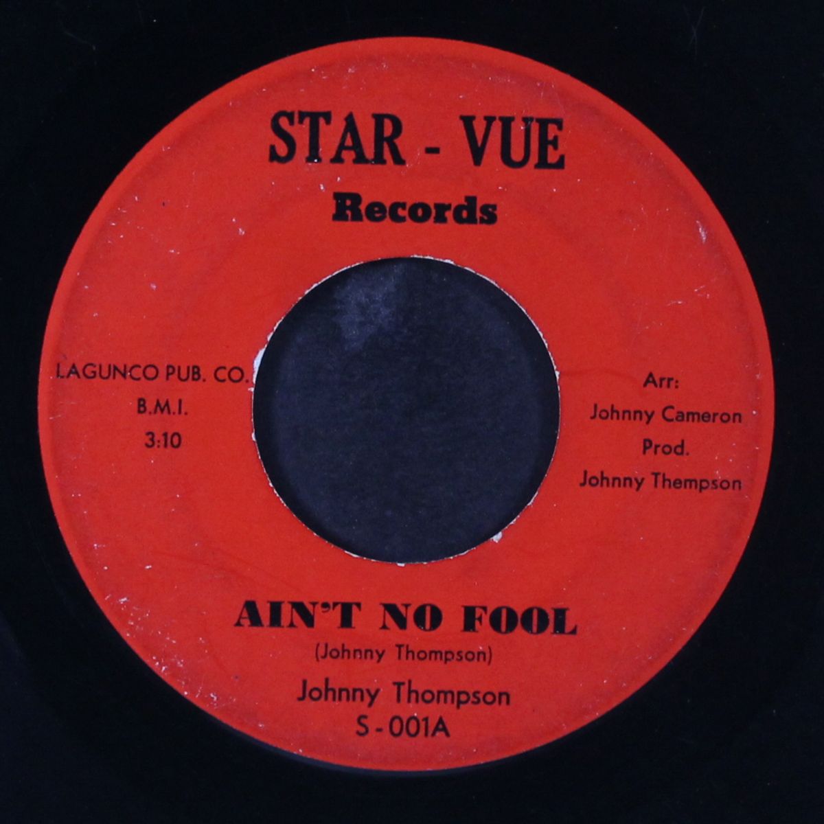 stepin' tall / ain't no fool by JOHNNY THOMPSON