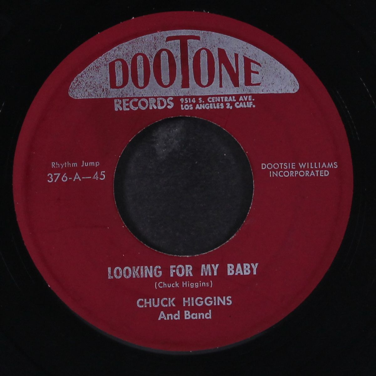 looking for my baby / eye ballin' by CHUCK HIGGINS