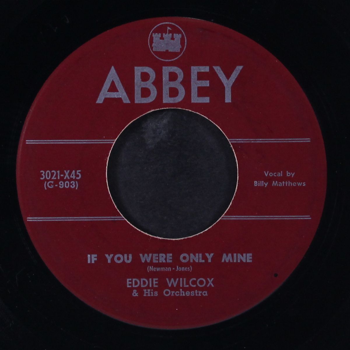 how about that / if you were only mine by EDDIE WILCOX
