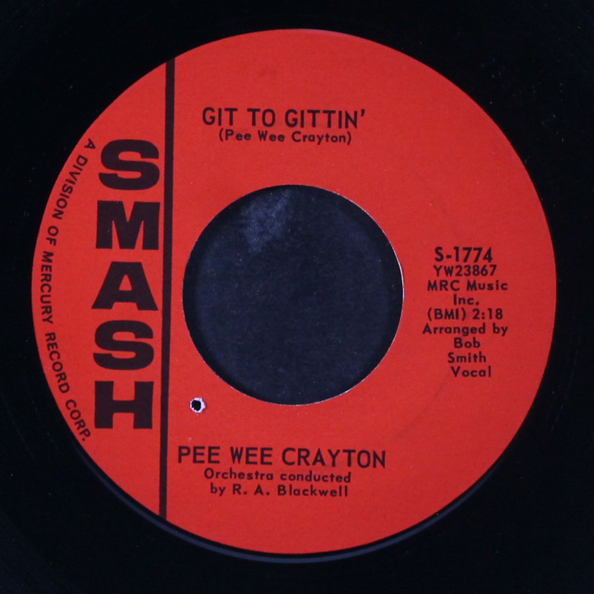 git to gittin' / hillbilly blues by PEE WEE CRAYTON