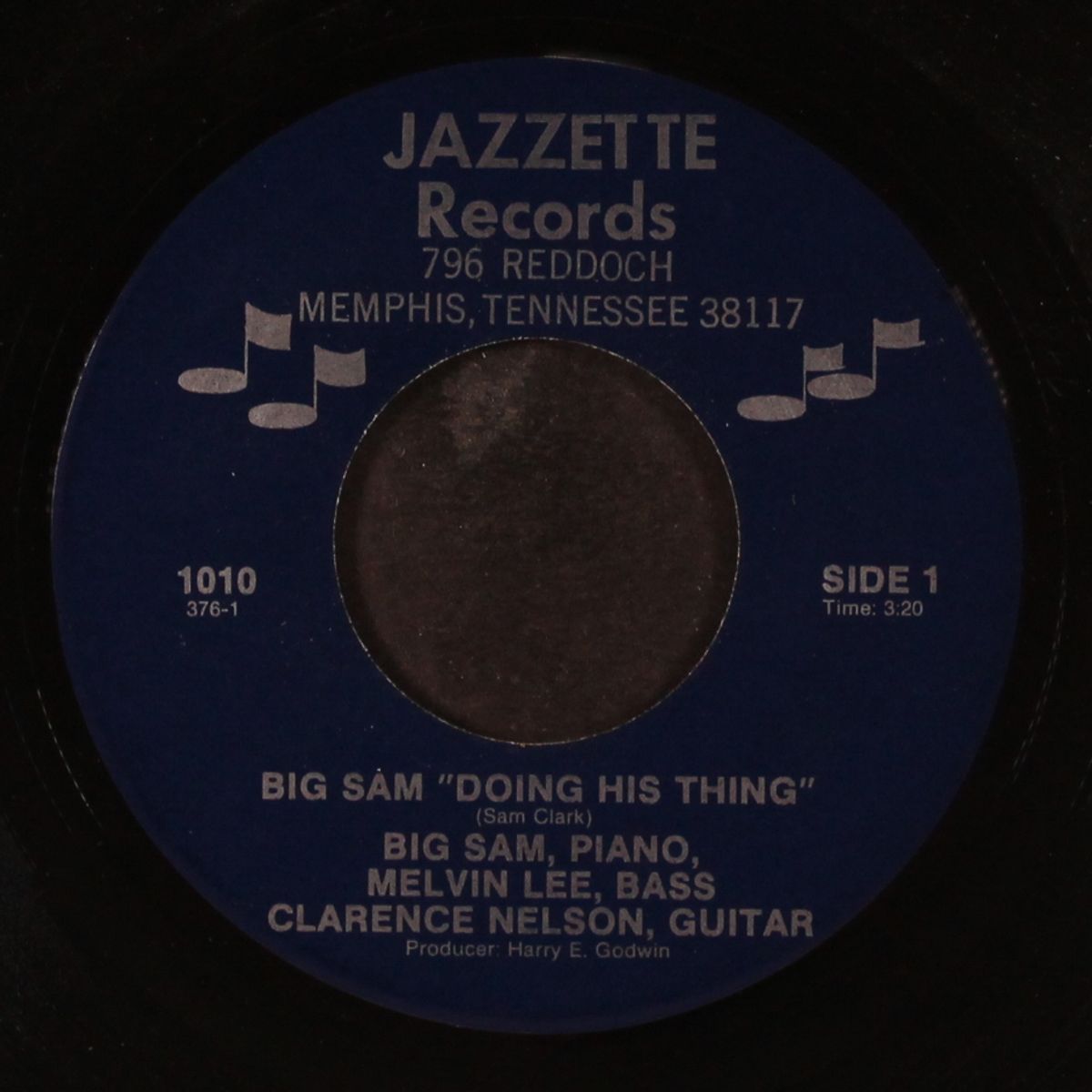 doing his thing / jammin' the blues by BIG SAM