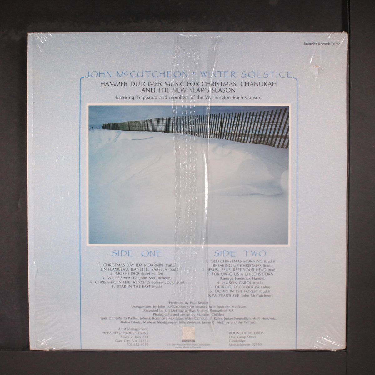 winter solstice by JOHN MCCUTCHEON