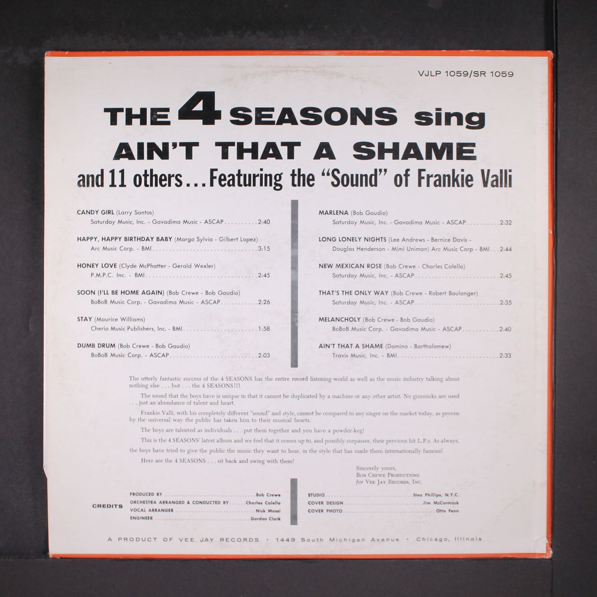 ain't that a shame by FOUR SEASONS