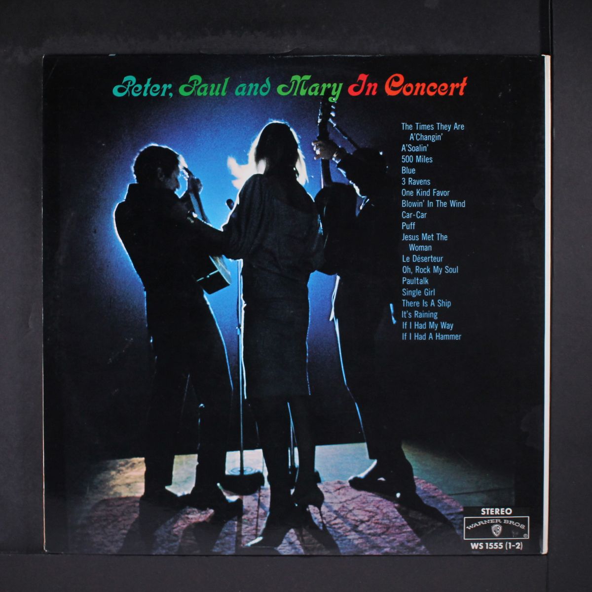 in concert by PETER, PAUL & MARY