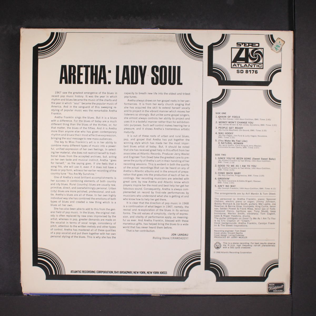 lady soul by ARETHA FRANKLIN