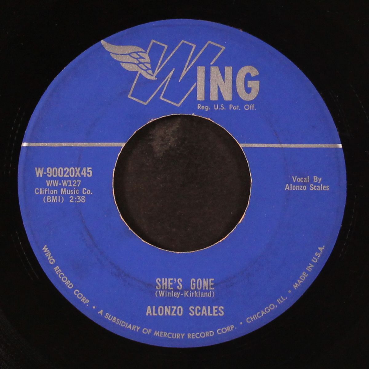 my baby likes to shuffle / she's gone by ALONZO SCALES