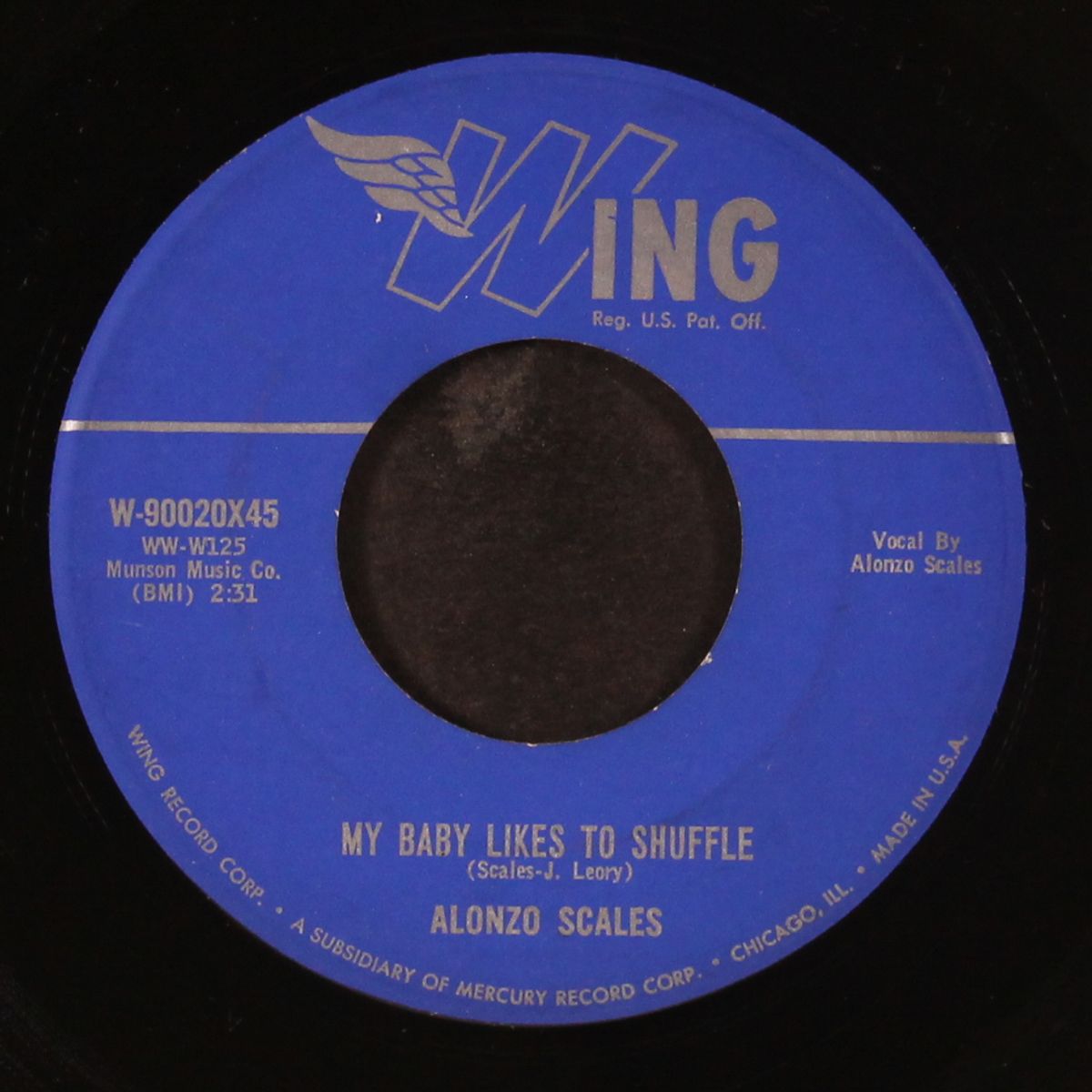 my baby likes to shuffle / she's gone by ALONZO SCALES