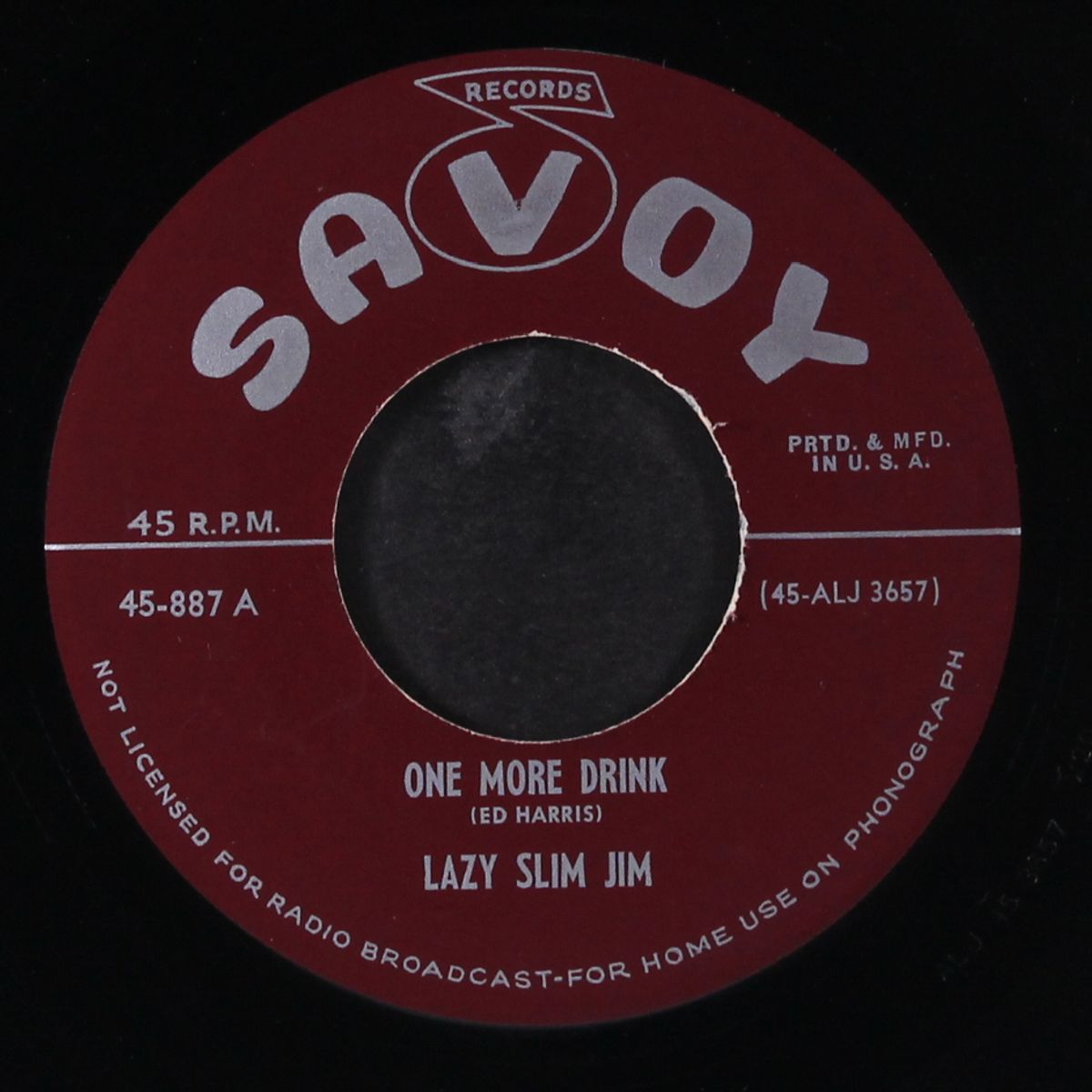 wine head baby / one more drink by LAZY SLIM JIM