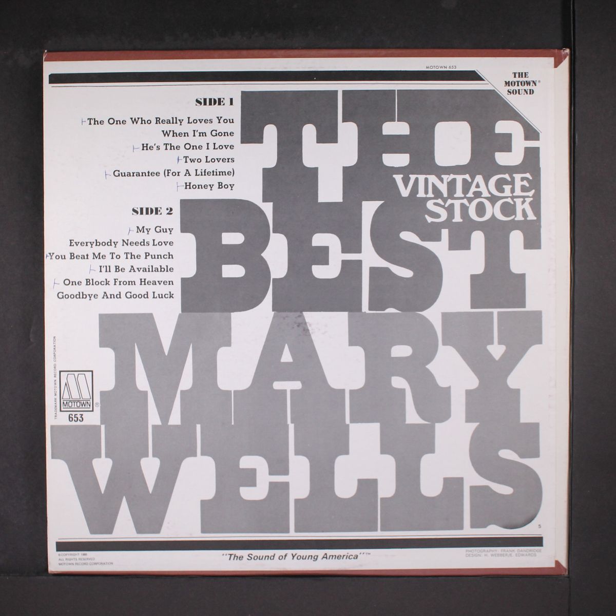 vintage stock by MARY WELLS