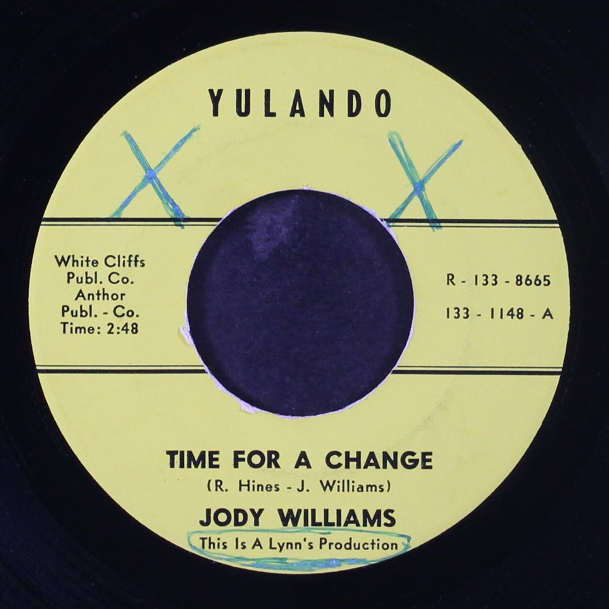 time for a change / lonely without you by JODY WILLIAMS