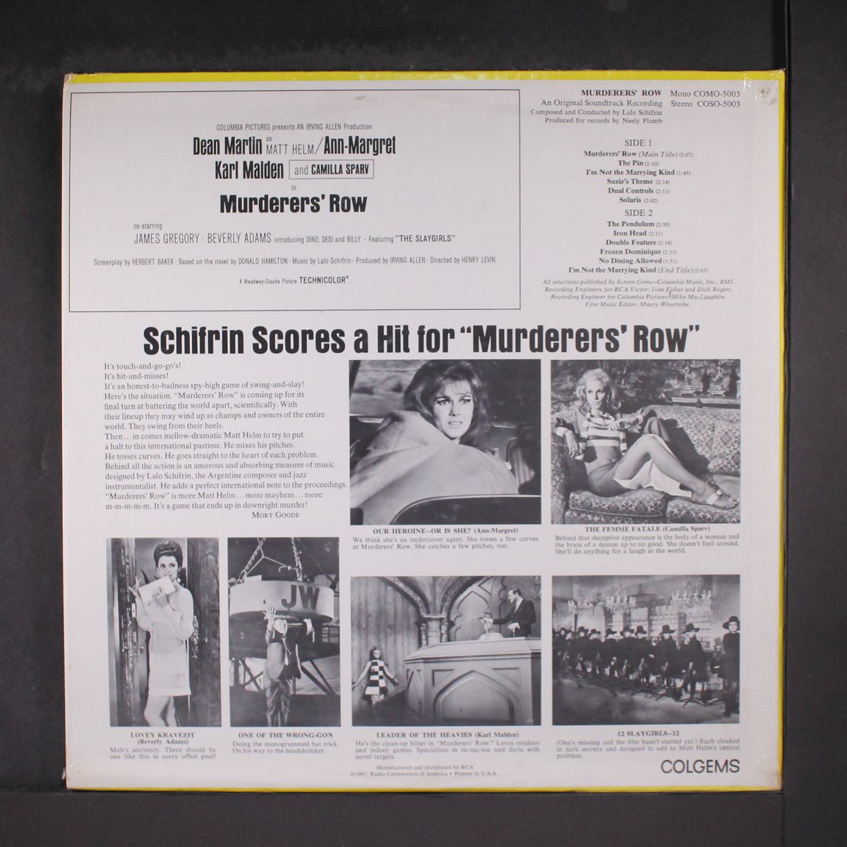 murderer's row by SOUNDTRACK