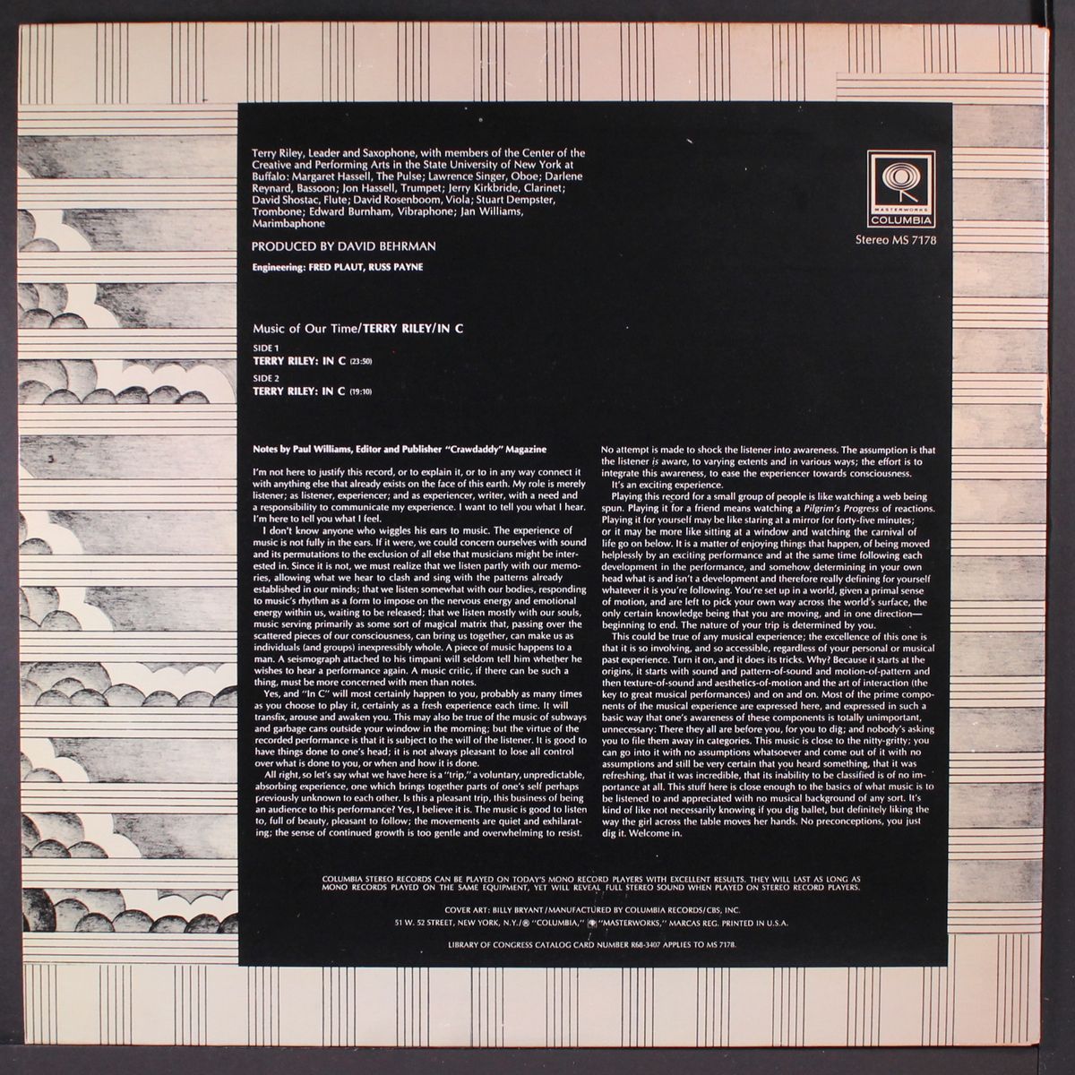 terry riley in c by TERRY RILEY