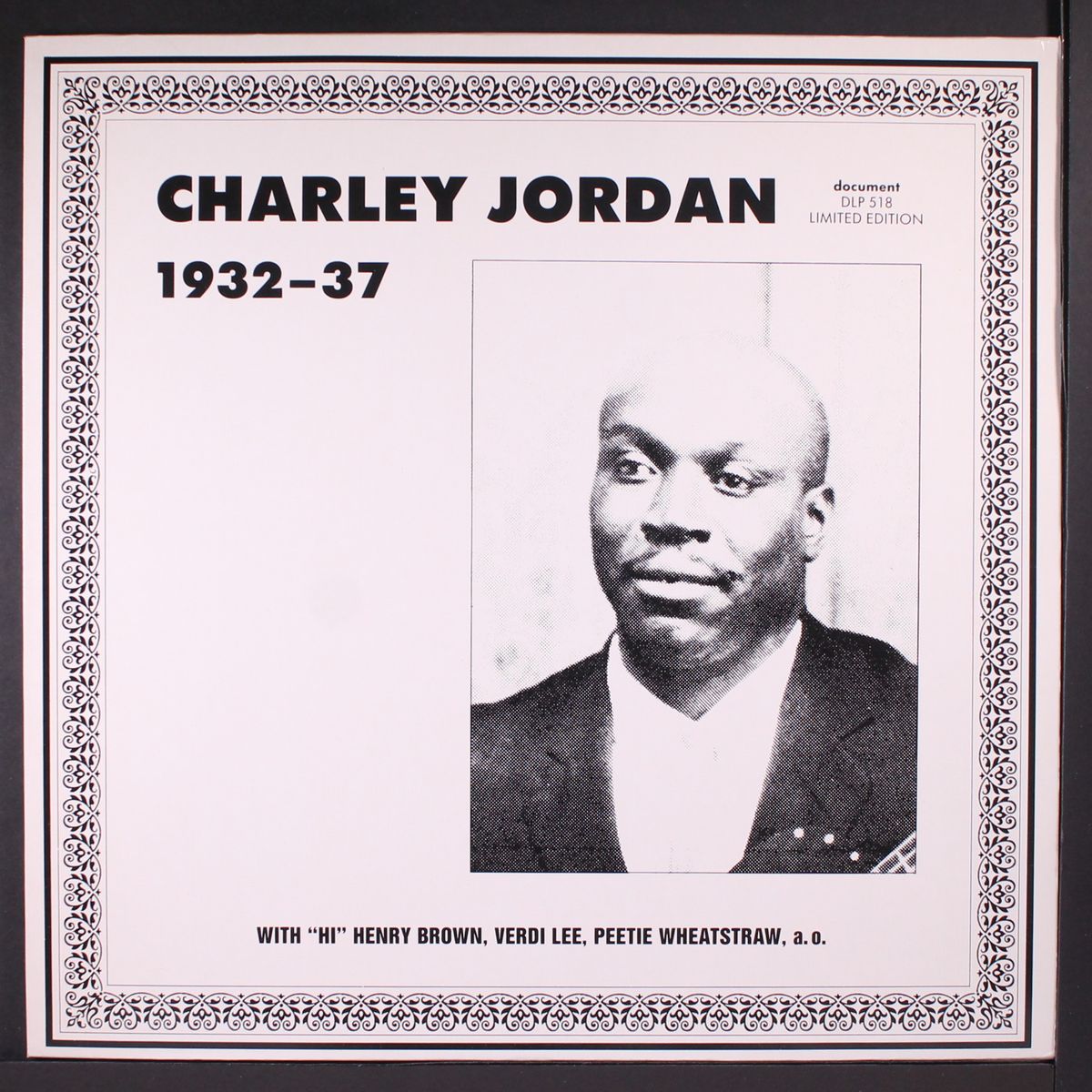 1932-37 by CHARLEY JORDAN