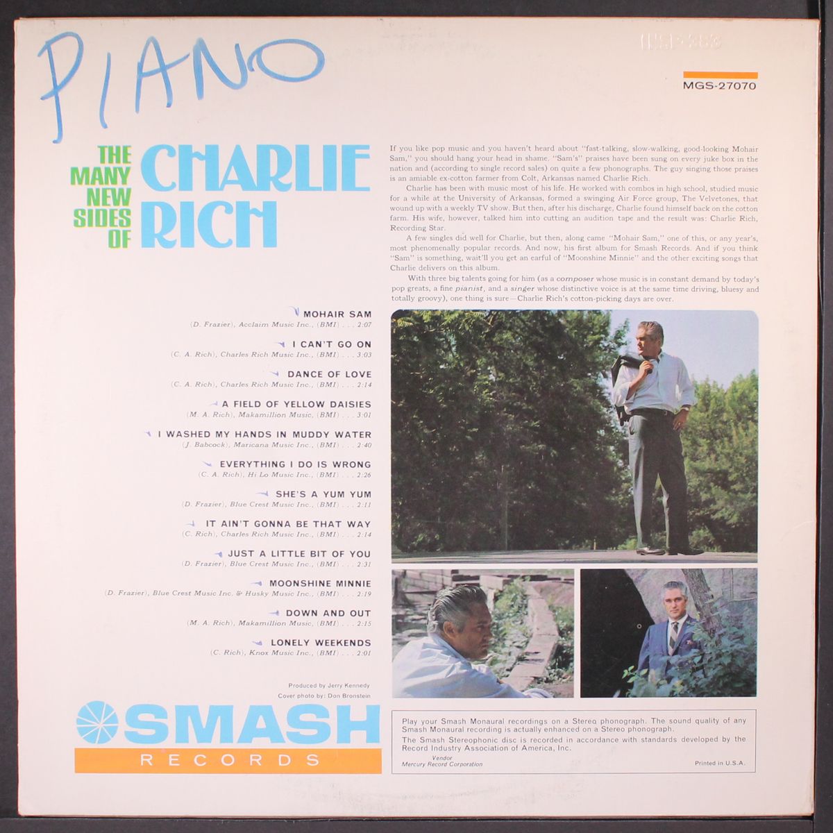 the many new sides of charlie rich by CHARLIE RICH