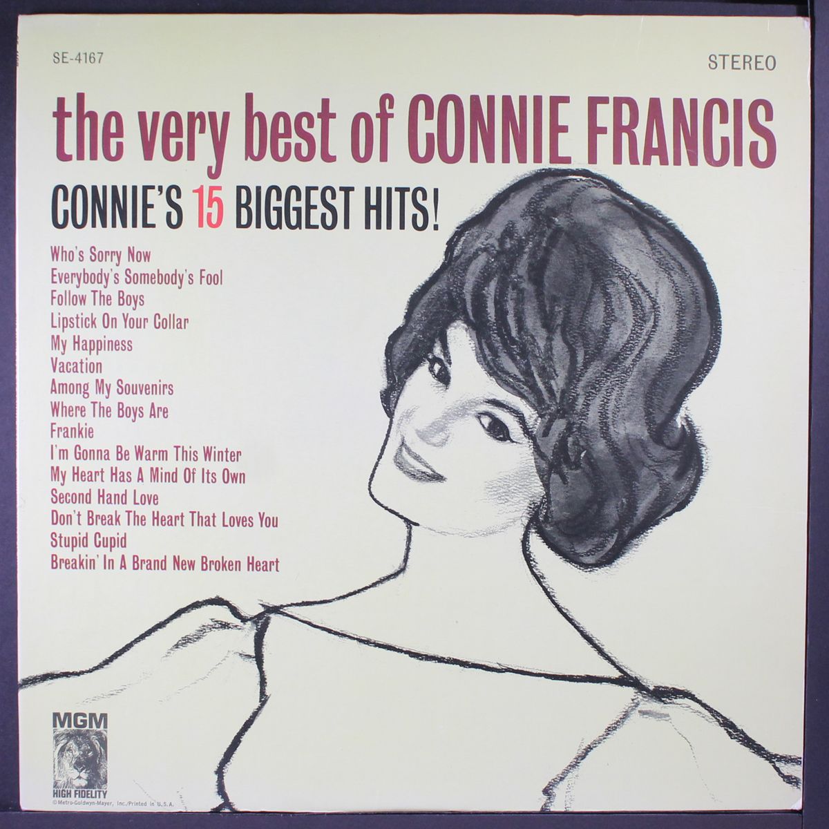 the very best of by CONNIE FRANCIS
