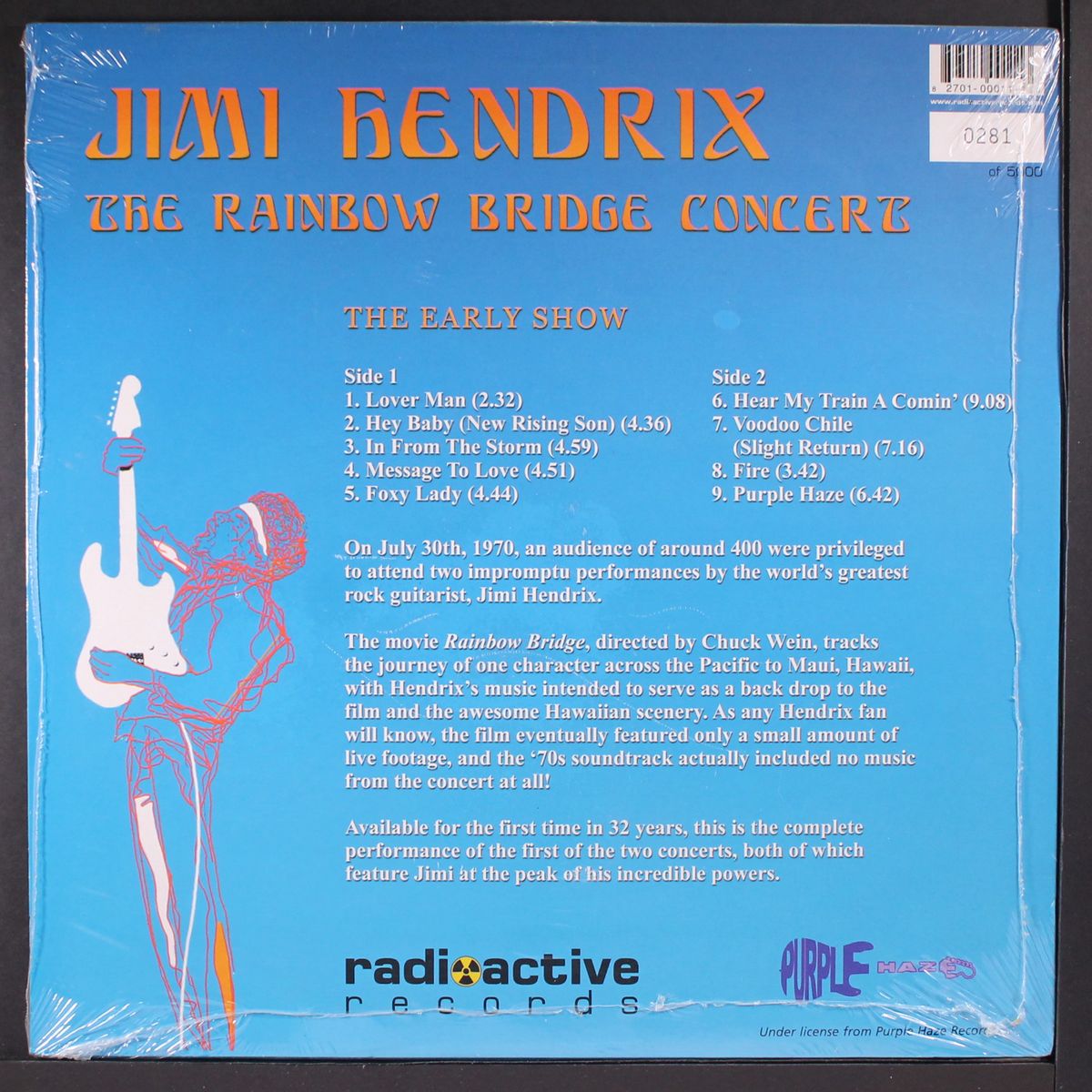 the rainbow bridge concert by JIMI HENDRIX