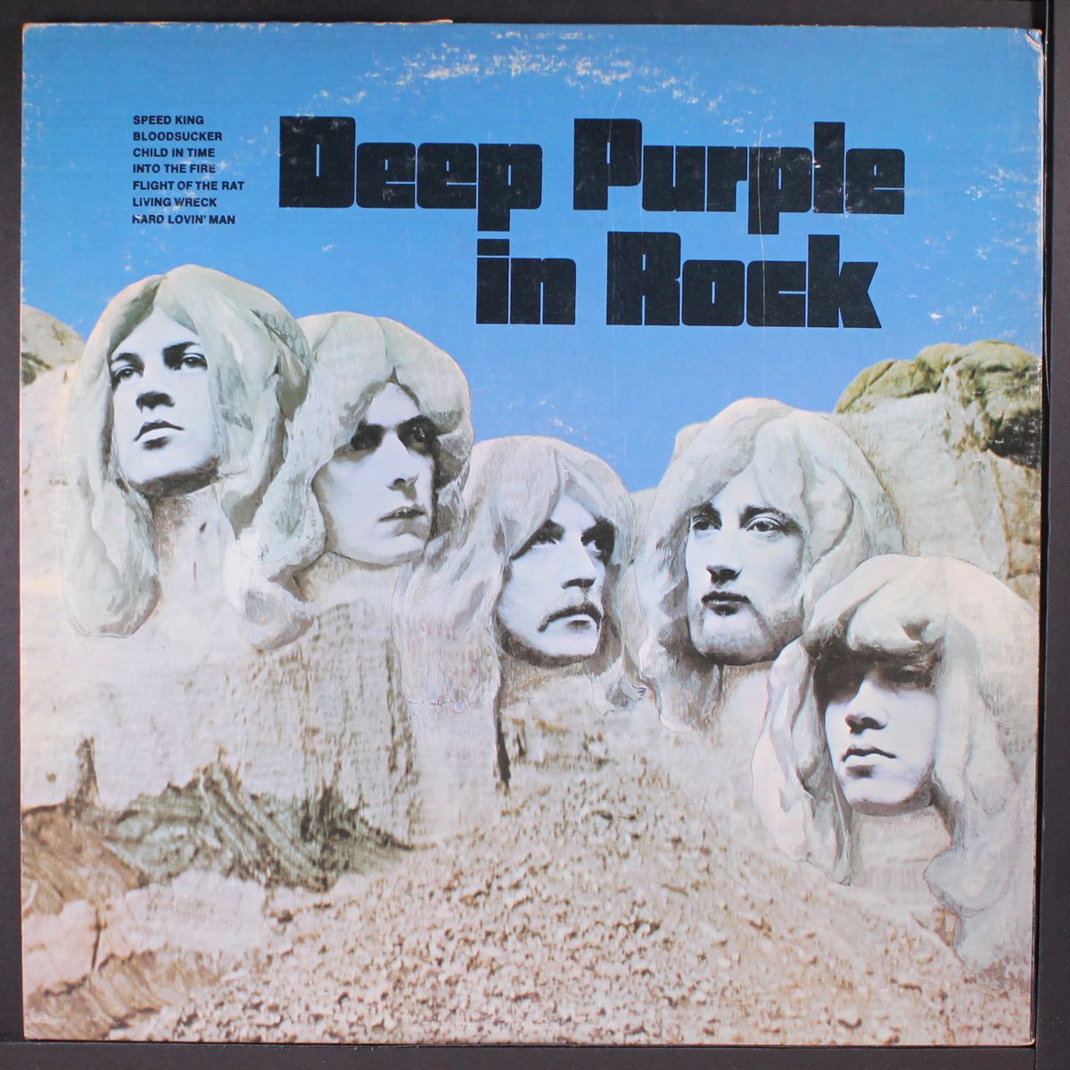 deep purple in rock by DEEP PURPLE