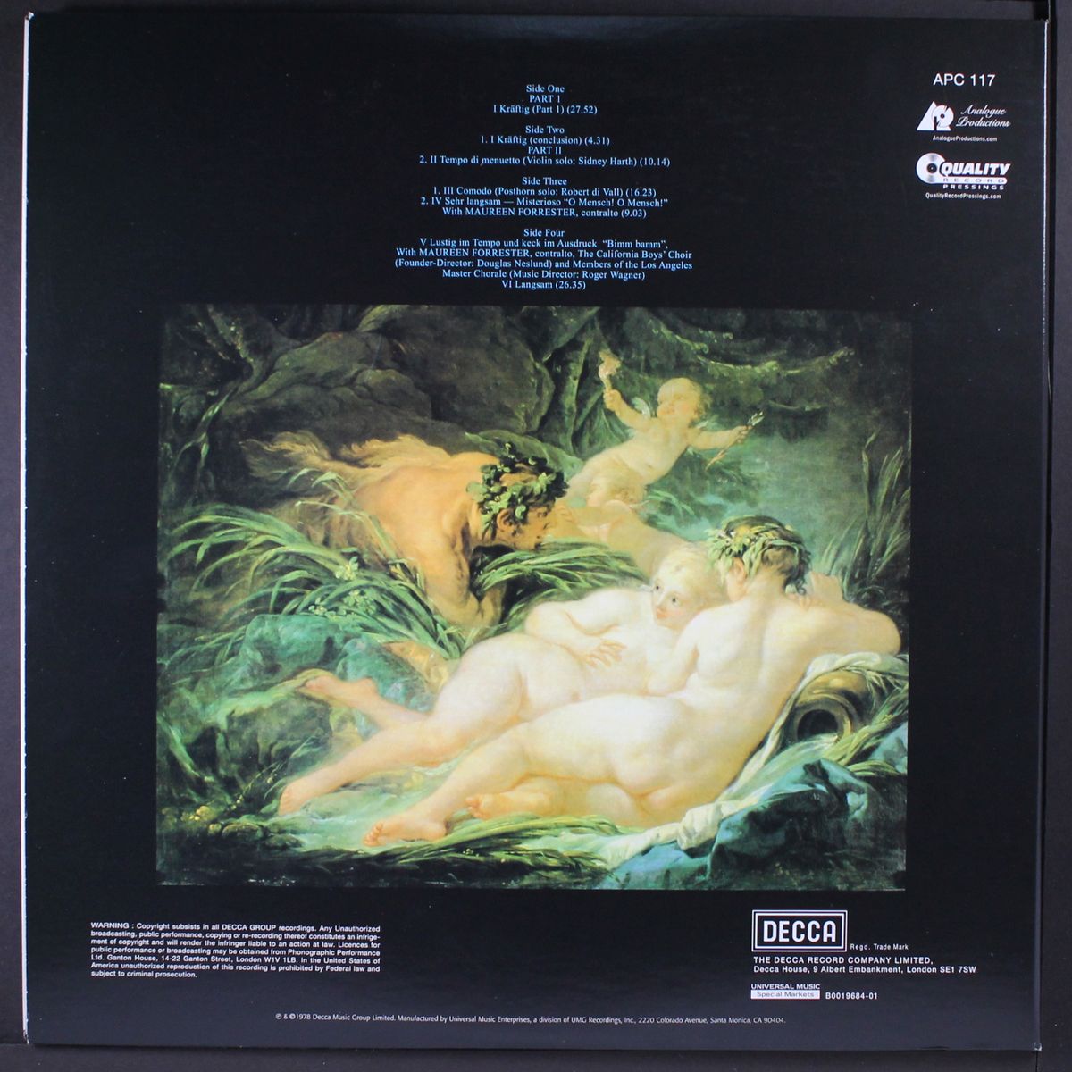 mahler: symphony no. 3 in d minor by ZUBIN MEHTA