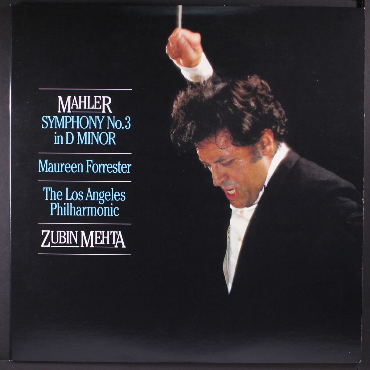 mahler: symphony no. 3 in d minor by ZUBIN MEHTA