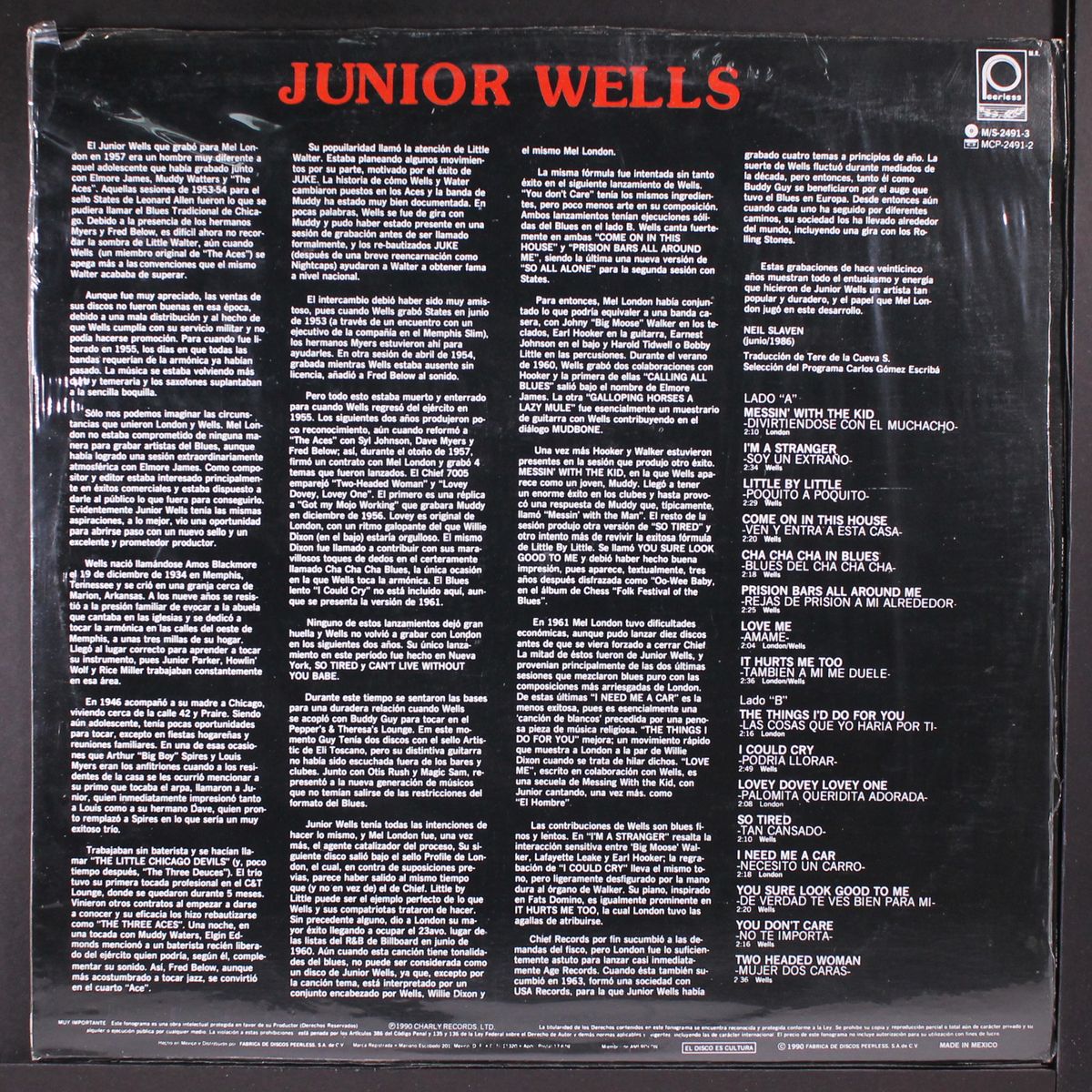 blues roots vol. 3 by JUNIOR WELLS