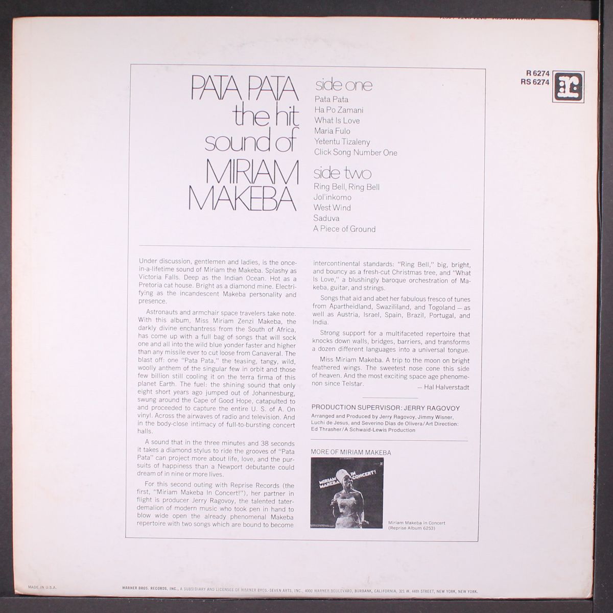 pata pata by MIRIAM MAKEBA