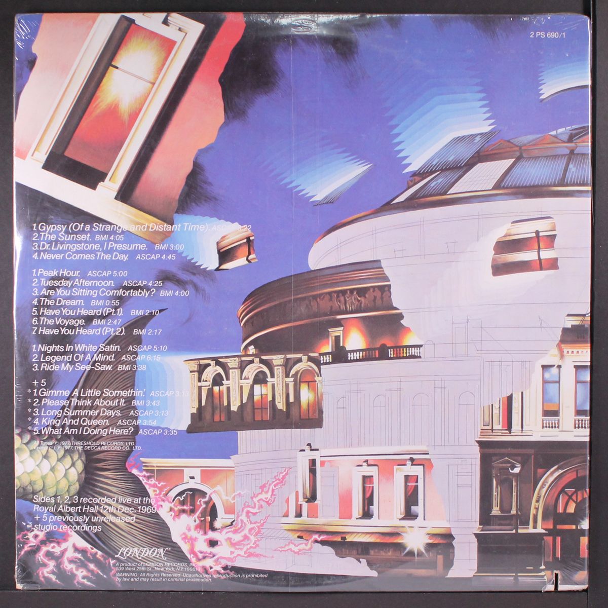 caught live + 5 by MOODY BLUES
