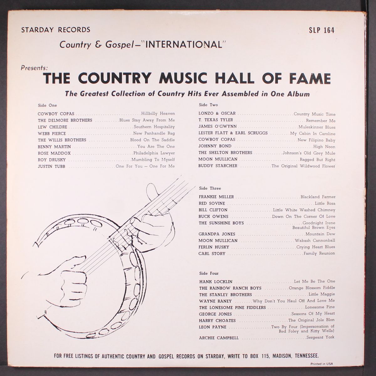 the country music hall of fame by VARIOUS