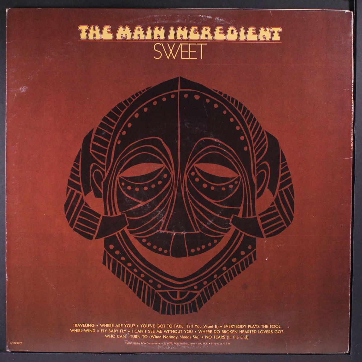 bitter sweet by MAIN INGREDIENT